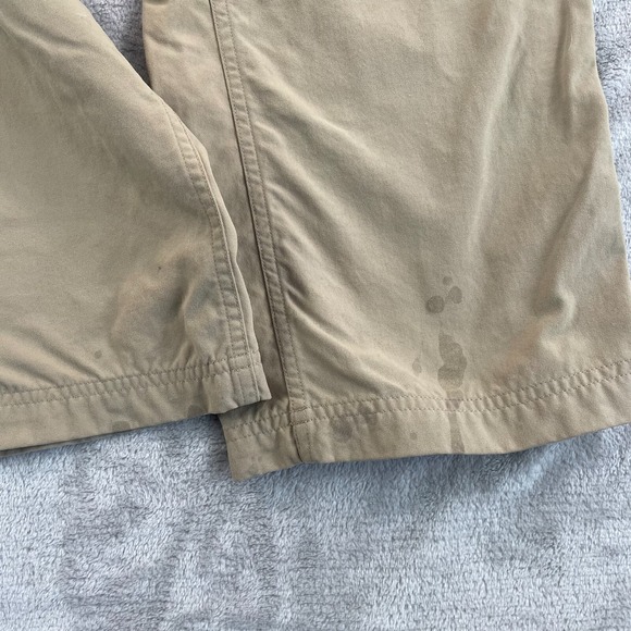 Duluth Trading Convertible Pants Men XL (36x32) Beige Nylon Performance Belted - Picture 5 of 12